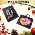 thumbnail image 6 of 12 Pack Large Black Gift Bags with Handles, 16x6x12 Inch Including Tissue Paper for Wedding Birthday Christmas Gifts, 6 of 7