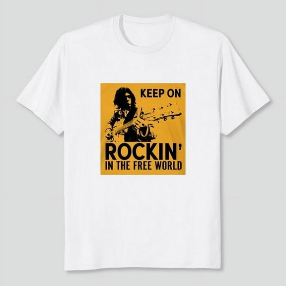 Neil Young Keep On T Shirt Unisex, Sizes S-5XL, Tbun
