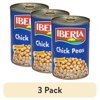 (3 pack) Iberia Premium Chick Peas 15 oz