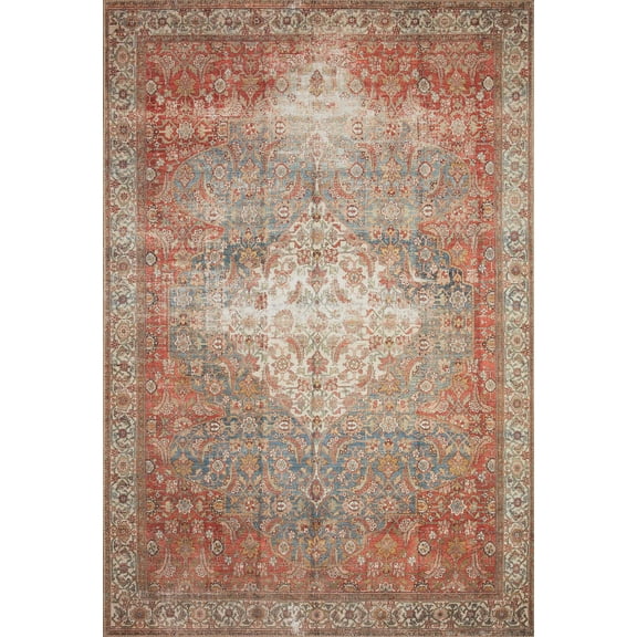 Echo Loom Anabella Ocean / Multi 2'-0" x 5'-0" Accent Rug
