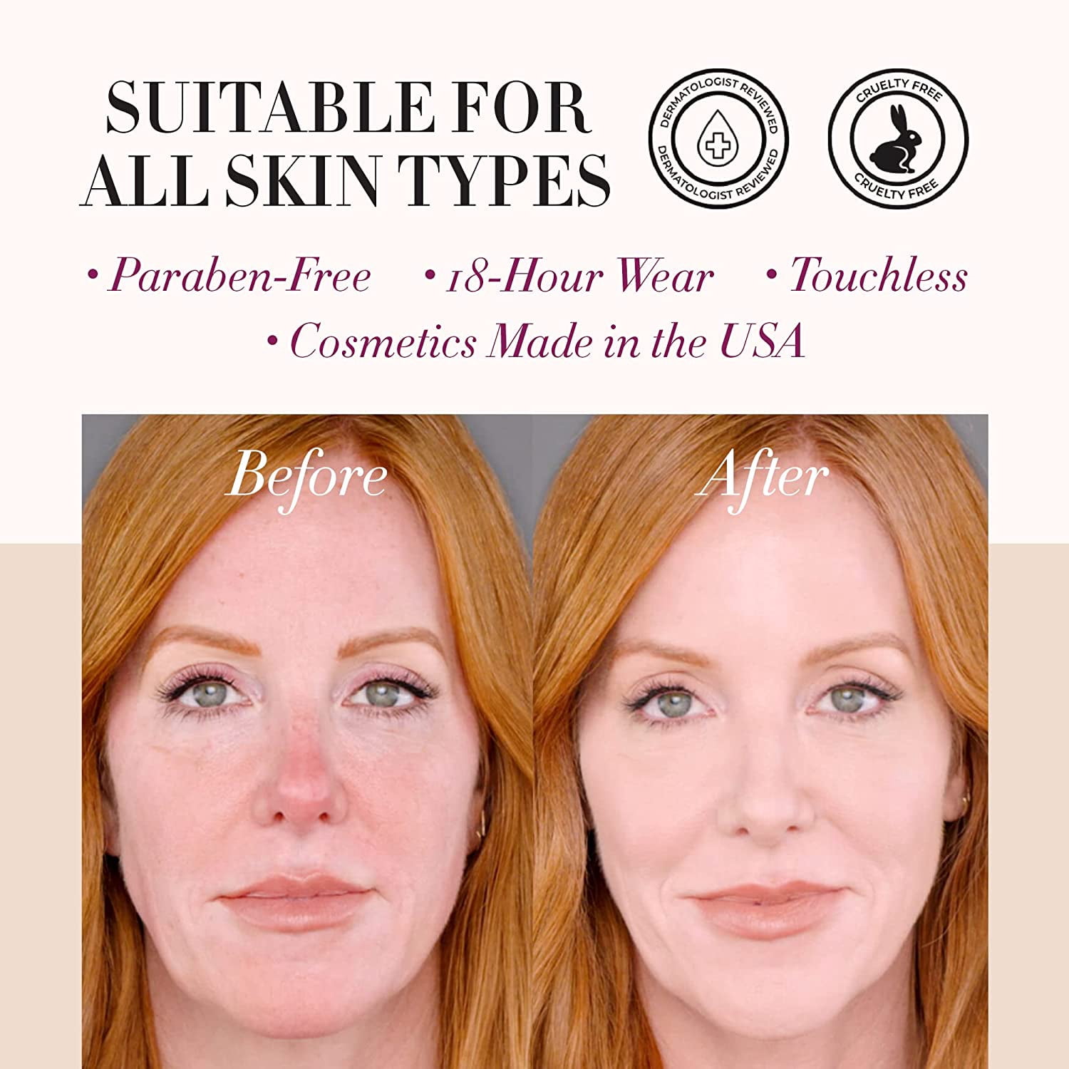 LUMINESS Icon Pro Airbrush System with Starter Kit: Includes Silk 4-In-1 Foundation, Highlighter and Blush