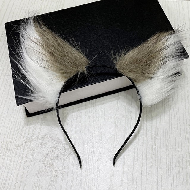 Aro para el pelo con orejas de zorro y gato, diadema de moda, diadema decorativa ligera bonita para mujeres y niñas, accesorio de disfraz, Festival, Fernando cintas para el pelo con orejas de zorro y gato