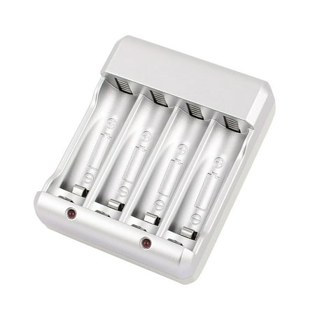 US Plug DC 2.4V 400mA Output  Fast AAA/AA Rechargeable Battery (Best Solar Battery Charger Aa Aaa)