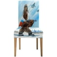 thumbnail image 1 of Funda protectora para silla ABPHQTO de oso furioso para comedor hotel boda fiesta, 1 of 4
