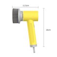 thumbnail image 4 of Cepillo de mano 10W Cepillo de limpieza de azulejos de bañera Accesorios de cocina (Amarillo) Hugtrwg Libre de BPA, 4 of 9