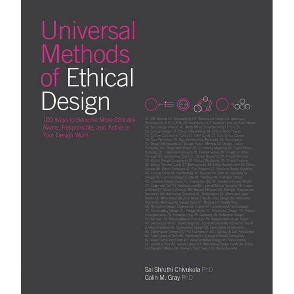 Rockport Universal Universal Methods of Ethical Design: 100 Ways to Become More Ethically Aware, Responsible, and Active in Your Design Wor, (Hardcover)