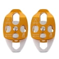 thumbnail image 1 of Polea de giro lateral dual Jumpingount Aleación de aluminio 32KN bloque coaxial oro, 1 of 7