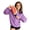 Z12-Purple, variant on FUZHIQ Snack Hoodie for Womens Mens Oversized Zip Chest Pocket Soft Long Sleeve Pullover Sweatshirt Casual Storage Snacks Cloths