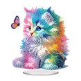 thumbnail image 1 of Decoraciones Mesa Arte Diamante 5D Topla Pintura Diamantes Ornament Kits Acrílico Animal Colorido para La Oficina en Casa, 1 of 9