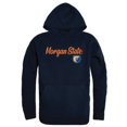 thumbnail image 1 of W Republic 558-224-NVY-04 Morgan State University Sweat à Capuche Script pour Hommes, Marine - Extra Large, 1 of 1