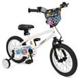 thumbnail image 1 of Costway Vélo pour Enfants de 14 Pouces avec Roues Stabilisatrices. Freins à Main et à Rétropédalage Doubles. Selle Réglable, 1 of 10