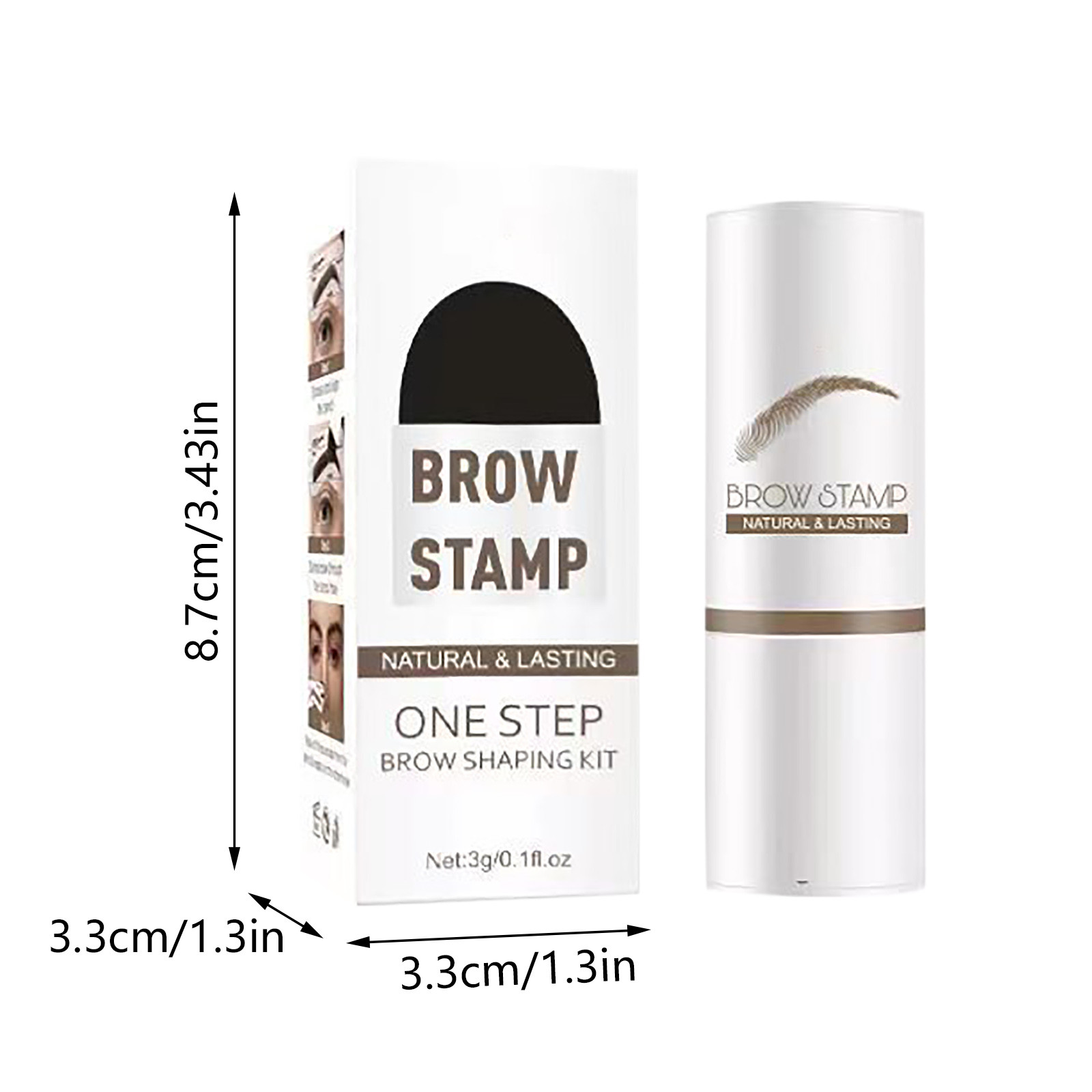 Brow Eyebrow Pen Brow Pomade Clear Brow Waxing Sticks Eyebrow for Women And Brush Eyebrows Stencils Stickers Template Eyebrow Plucking Tweezers with Light Make Brow Gel Eyebrow Threader Thread Eye