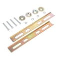 thumbnail image 4 of KAKOWELY scooter board holder 1 Set Universal Motorcycle Rear Luggage Box Base Adapter Tail ​Box Stamping Bottom Plate Bracket For Scooter Hitch Trunk Floor Panel Kit, 4 of 5