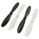 thumbnail image 5 of 20pcs Propellers Airscrew Replace For Hubsan X4 H107 Accessory Black+white, 5 of 5