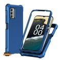 thumbnail image 5 of For TCL K24 /TCL K23 /TCL 50 LE Full-Body Dual Layer Hybrid Case Slim, Drop-Proof TPU Hard PC, Durable Corner Front Bumper Protector Phone Case Cover by Xpression, Blue, 5 of 8