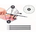 thumbnail image 3 of YOPTOP 9.5 Inch Mini Compound Bow Stainless Steel Includes Arrows And Target Paper,none,none, 3 of 7