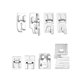 thumbnail image 3 of Juego De Prensatelas Para Máquina De Coser, 42 Uds., Accesorios De Repuesto Para Pie Dobladillo Para Brother Singer Cateissary HA021894-00, 3 of 6