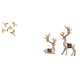 thumbnail image 1 of Adorno colgante de pared de madera con forma de reno y pájaro, artesanía decorativa coleccionable, para dormitorio, interior, versátil, para el hogar, 1 of 8