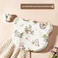 thumbnail image 1 of Almohada de silicona transpirable para bebé, cojín ortopédico antideslizante para dar forma a la cabeza para recién nacido, suministros para niños de 0 a 6 meses, 1 of 5