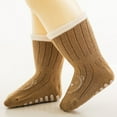 thumbnail image 5 of Penkiiy Baby Socks Infants Toddlers Floor Kids Boys Girls Baby Non Slip Soles Grip Cute Walking Coffee Kids Socks for 0-1 Years, 5 of 5