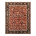 thumbnail image 2 of Pasargad Home Ferehan 12' x 15' Hand-Knotted Wool Rust/Navy Rug - All Ages, Indoors, 2 of 5