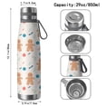 thumbnail image 3 of Christmas 29oz Stainless Steel Insulated Thermos with Tea Filter, 360° Printed Travel Bottle, Leakproof BPA-Free Flask with Anti-Slip Base, 304 Inner & 201 Outer, Vacuum Cup, 3 of 6