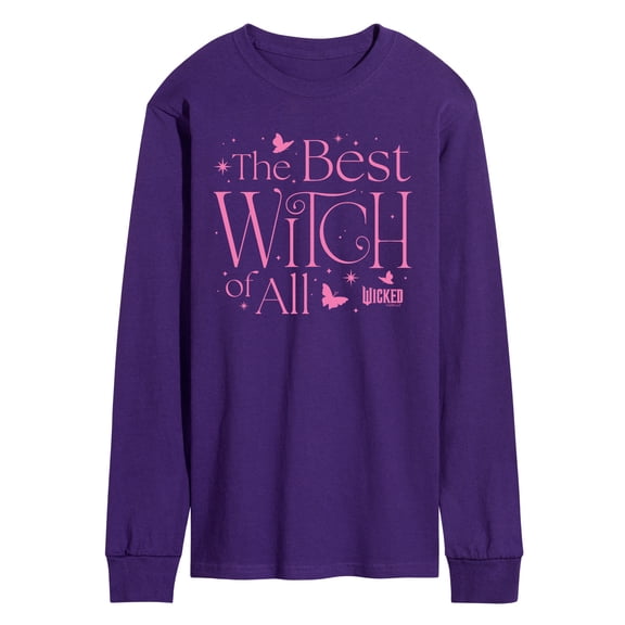 Wicked - Best Witch Of All Men's Long Sleeve Graphic T-Shirt