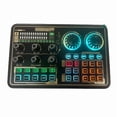 thumbnail image 2 of Sound Effects Board, Audio Interface, Live Sound Board for PC Microphone, Audio Mixer for Karaoke, Gaming, 2 of 7