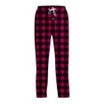 thumbnail image 4 of Garbnen Pajama Pants Men Plaid Color Block Wide Leg Mens Sleep Pants Drawstring Spring Summer Lounge Pants Men with Pocket, 4 of 6