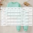 thumbnail image 4 of ZIXKCGDSE Girls 2 Piece Outfits Cotton Long Sleeves and Elastic Waist Pants Fall Clothing Set Size 2-3 Years, 4 of 5