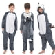 thumbnail image 4 of Conjuntos de pijamas Kigurumi de unicornio para niños, disfraz de dibujos animados de animales de Halloween, Jumpusits de dinosaurio de Navidad para 4-12 años, 4 of 4