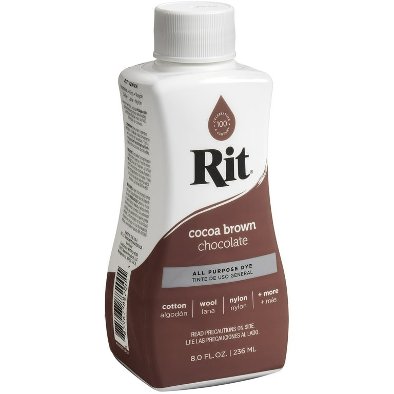 Rit Dye Liquid 8oz-Cocoa Brown, 1 count - Fry's Food Stores
