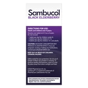 Sambucol Black Elderberry Immune Support Effervescent Tablets, Vitamin C and Zinc, 15 Count