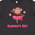 thumbnail image 4 of Inktastic Gammy's Girl monkey Youth T-Shirt, 4 of 5