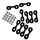 thumbnail image 1 of 10 Uds Ojo de nailon Soledad bucles de cubierta Con 20 Uds Tornillos Bungee Pad Eye Anchor, 1 of 9