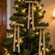 thumbnail image 4 of Christmas Bow Bells Pendant Decorated Velvet Bow Ornaments Christmas Tree Wreath Dress Pendant, 4 of 6