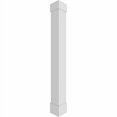 thumbnail image 2 of Ekena Millwork 10"W x 9'H Premium Square Non-Tapered Smooth PVC Endura-Craft Column Wrap Kit, Standard Capital & Base, 2 of 4