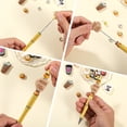 thumbnail image 5 of DIY Food Themed Beadable Pen Sets Including Plastic Beadable Pen Silicone Beads Alloy Rhinestone Spacer Beads Mixed Color 148x12mm 4 colors 12Pc, 5 of 9