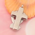 thumbnail image 3 of Cruz de material acero Inoxidable Colgante de cineraria cineraria cineraria de Ceniza Joyería Conmemorativa de La Cremación , sister Fernando Colgante conmemorativo para mascotas, 3 of 8