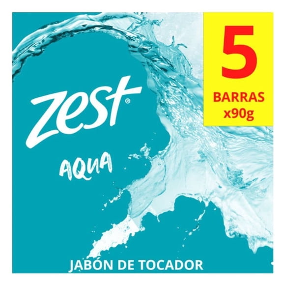 Jabón en barra Zest aqua 450 g