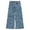 LightBlue-2608, variant on KIDSCOOL SPACE Girls Flare Jeans,Little Big Girl Bell Bottom Summer Denim Pants,13-14 Years