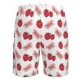 thumbnail image 6 of Naloa Strawberry Men's Beach Shorts, Surfing shorts, Swim trunks, Quick Dry Swim Trunks for Surfing Beach Fun - X-Large, 6 of 9