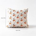 thumbnail image 3 of Antqov Halloween Pillow Covers Ghost Pumpkin Throw Pillow Covers Soft Decorative Pillow Case for Sofa Couch Bed Chair Living Room Home Decor, 3 of 6