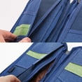 thumbnail image 4 of Travel Wallet Passport Holder,RFID Document Organizer with Hand Strap, 4 of 4