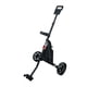 thumbnail image 3 of Carrito de golf para empujar, carrito para bolsas de golf, carrito para tirar de bolsas de golf para exteriores, carrito de golf profesional compacto Negro, 3 of 8