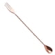 thumbnail image 4 of Kearding Cuchara para bebidas de barra de acero inoxidable con mango largo, agitador con patrón en espiral, tenedor para mezclar, cucharas, Type2 NO2, 4 of 6