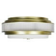 thumbnail image 5 of CWL Lighting Valdivia 5-Light Glass Indoor Flush Mount in Satin Gold, 5 of 6