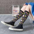thumbnail image 6 of Balery Frog And Flowers Printed Novelty Socks Men's Women's Crew Socks Sports Socks Knee High Socks Cotton Socks Quirky and Cool Socks, 6 of 9