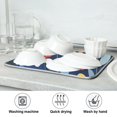 thumbnail image 7 of Yayeee Dish Drying Mat for Kitchen Counter Ultra Absorbent Easy Clean Pad 18x16", Art Flowers, 7 of 7