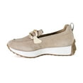 thumbnail image 3 of Diba True Women's Kind Words Leather & Suede Sneaker Loafers (Taupe, 6.5/37.5EU), 3 of 5